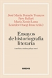 Front pageEnsayos de historiografía literaria (castellana, catalana, gallega y vasca)