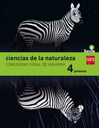 Books Frontpage Ciencias de la naturaleza. 4 Primaria. Savia. Navarra