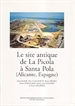 Front pageLe site antique de La Picola à Santa Pola (Alicante, Espagne)