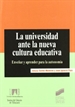 Front pageLa universidad ante la nueva cultura educativa