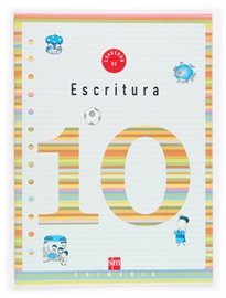 Books Frontpage Cuaderno 10 de escritura. 4 Primaria