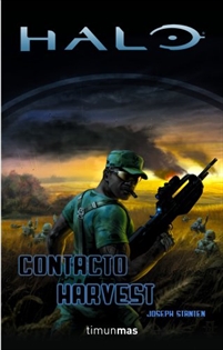 Books Frontpage Halo. Contacto Harvest