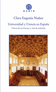 Books Frontpage Universidad y ciencia en España