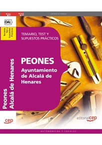 Books Frontpage Peones Ayuntamiento Alcalá de Henares. Temario, Test y Supuestos Prácticos