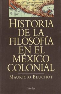 Books Frontpage Historia de la filosofía en el México Colonial