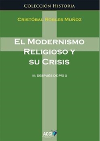 Books Frontpage El modernismo religioso y sus crisis III