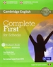 Front pageComplete First for Schools for Spanish Speakers Student's Pack without Answers (Student's Book with CD-ROM, Workbook with Audio CD)