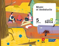 Books Frontpage Music. 5 Primary. Más Savia. Andalucía