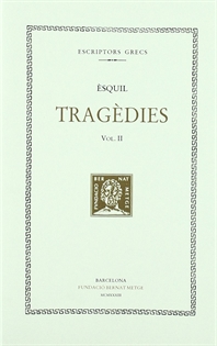 Books Frontpage Tragèdies, vol. II: Els set contra Tebes. Prometeu encadenat