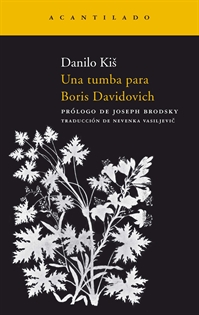 Books Frontpage Una tumba para Boris Davidovich