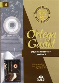 Books Frontpage ¿Qué es filosofía? lección X: José Ortega y Gasset